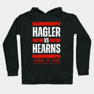 Hagler Vs Hearns Vintage Hoodie